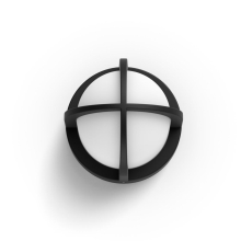 PHILIPS stropní svítidlo myGarden Astilbe 1xE27 IP44 ;černá