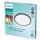 PHILIPS stropní svítidlo Superslim 18W 1500lm/827 IP44 ; černá˙