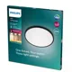 PHILIPS stropní svítidlo Superslim 22W 2000lm/827 IP20 ;černá