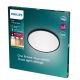 PHILIPS stropní svítidlo Superslim 22W 2000lm/827 IP20 ;černá˙