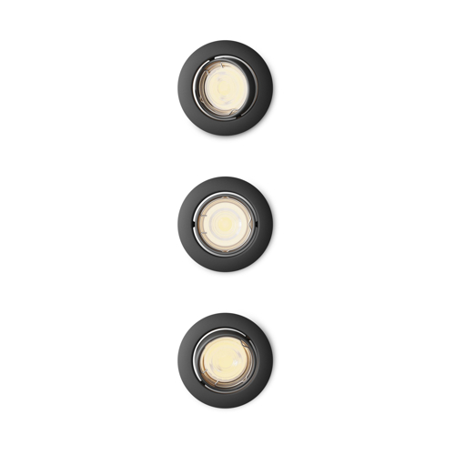PHILIPS svít.down.LED Peridot Rec Kit Rd Aj 7W BL 3pk