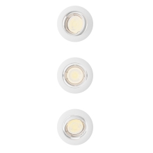 PHILIPS svít.down.LED Peridot Rec Kit Rd Aj 7W WH 3pk