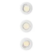 PHILIPS svít.down.LED Peridot Rec Kit Rd Aj 7W WH 3pk