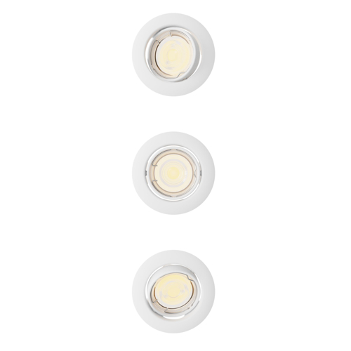 PHILIPS svít.down.LED Peridot Rec Kit Rd Aj 7W WH 3pk