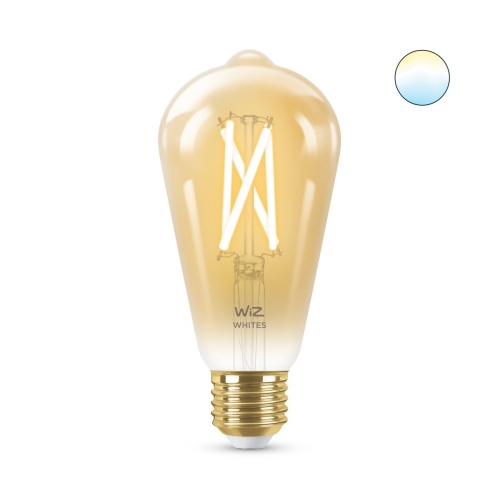 PHILIPS WiZ filam.bulb ST64 7W/50W E27 TW 640lm Dim