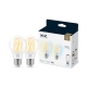 PHILIPS WiZ filam.žárovka A60 6.7W/60W E27 806lm TW Dim 2-pack˙