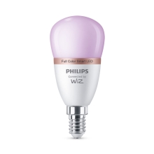 PHILIPS WiZ lustre P45 4.9W/40W E14 RGB 470lm Dim