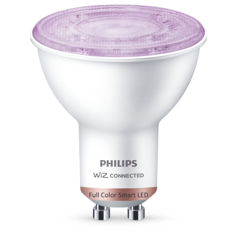 PHILIPS WiZ reflektor PAR16 4.7W/50W GU10 RGB 345lm Dim 2-pack˙