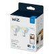 PHILIPS WiZ reflektor PAR16 4.7W/50W GU10 TW 345lm Dim 2-pack˙