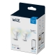 PHILIPS WiZ reflektor PAR16 4.7W/50W GU10 TW 345lm Dim 2-pack˙