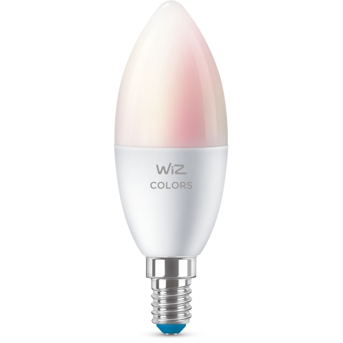 PHILIPS WiZ svíčka B37 4.9W/40W E14 RGB 470lm Dim 2-pack˙