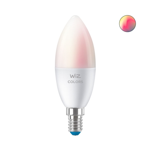 PHILIPS WiZ svíčka B37 4.9W/40W E14 RGB 470lm Dim˙