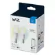 PHILIPS WiZ svíčka B37 4.9W/40W E14 TW 470lm Dim 2-pack˙
