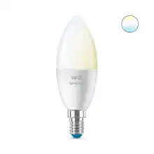 PHILIPS WiZ svíčka B37 4.9W/40W E14 TW 470lm Dim˙