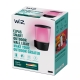 PHILIPS WiZ svít.nástěn.LED Elpas 8.5W 950lm/827-50/RGB IP44 ; černá