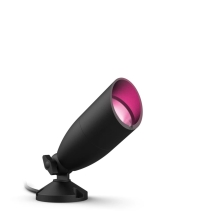 PHILIPS WiZ svít.přisaz.LED Outd. 4W 270lm/827-50/RGB IP65 ; černá extension