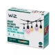 PHILIPS WiZ svít.řetěz.LED Stringlight 12W 120lm/822-65 IP65 ; černá 14.4m