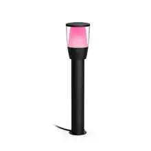 PHILIPS WiZ svít.sloup.LED Elpas.12V 3.6W 320lm/827-850/RGB IP65 ; černá +adapt.