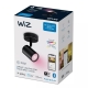 PHILIPS WiZ svít.strop.LED Imageo 1x4.9W GU10 345lm/922-65/RGB IP20 ; černá