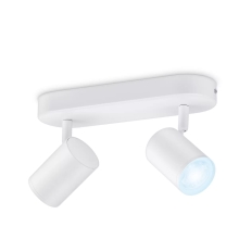 PHILIPS WiZ svít.strop.LED Imageo 2x4.9W GU10 690lm/927-65 IP20 ; bílá