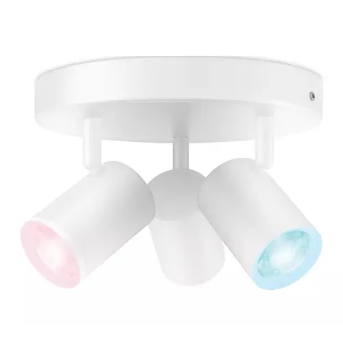 PHILIPS WiZ svít.strop.LED Imageo 3x4.9W 1035lm/922-65/RGB IP20 ; bílá