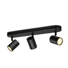 PHILIPS WiZ svít.strop.LED Imageo 3x4.9W GU10 1035lm/922-65/RGB IP20 ; černá