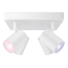 PHILIPS WiZ svít.strop.LED Imageo 4x4.9W 1380lm/922-65/RGB IP20 ; bílá