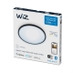 PHILIPS WiZ svít.strop.LED Superslim 14W 1300lm/827-65 IP20 ; černá