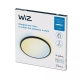 PHILIPS WiZ svít.strop.LED Superslim 22W 2450lm/827-65 IP20 ; černá