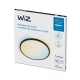PHILIPS WiZ svít.strop.LED Superslim 32W 3800lm/827-65 IP20 ; černá