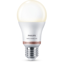 PHILIPS WiZ žárovka A60 8W/60W E27 2700K 806lm Dim 2-pack˙