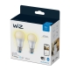 PHILIPS WiZ žárovka A60 8W/60W E27 2700K 806lm Dim 2-pack˙