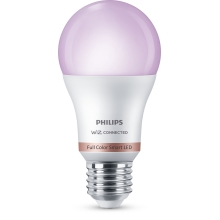 PHILIPS WiZ žárovka A60 8W/60W E27 RGB 806lm Dim 2-pack˙