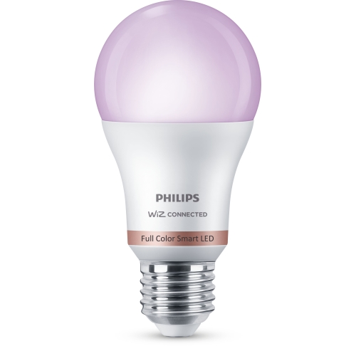 PHILIPS WiZ žárovka A60 8W/60W E27 RGB 806lm Dim 2-pack˙