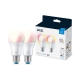 PHILIPS WiZ žárovka A60 8W/60W E27 RGB 806lm Dim 2-pack˙