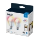 PHILIPS WiZ žárovka A60 8W/60W E27 RGB 806lm Dim 2-pack˙