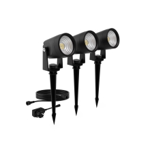 PHILIPS zápichové svítidlo LED Reuel 1.5W 180lm IP44;černá 24V 3-pck+zdroj