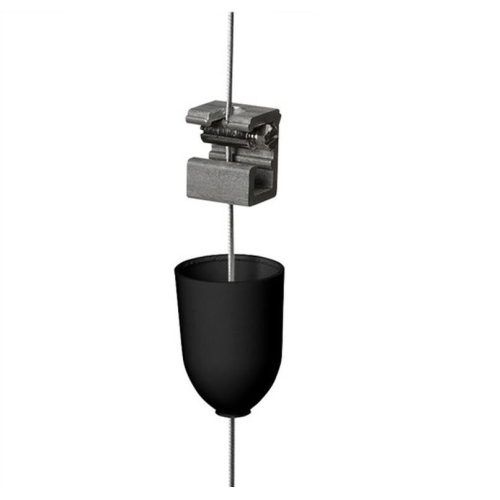 PHILIPS závěs.stropní.s.rozetou ZRS700 SMC BK SUSP CAP (SKB30-2) ;černá
