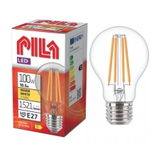 PILA LED bulb Classic A60 10.5W/100W E27 2700K 1521lm NonDim 15Y čirá