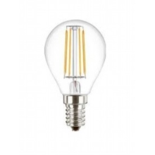 PILA LED kapka Classic P45 4.3W/40W E14 2700K 470lm NonDim 15Y čirá