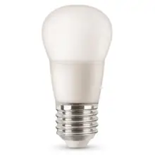 PILA LED kapka P45 4.9W/40W E27 2700K 470lm NonDim 15Y opál