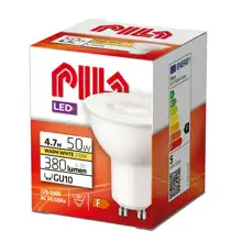 PILA LED reflektor PAR16 4.7W/50W GU10 2700K 400lm/36° NonDim 15Y