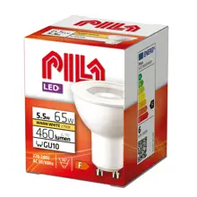 PILA LED reflektor PAR16 4.9W/65W GU10 2700K 460lm/36° NonDim 15Y