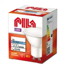 PILA LED reflektor PAR16 5W/50W GU10 4000K 500lm 120° NonDim 15Y