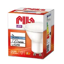 PILA LED reflektor PAR16 7.5W/65W GU10 4000K 720lm/120° NonDim 15Y