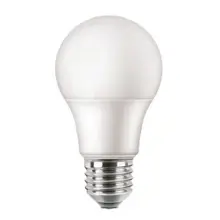 PILA LED žárovka A60 4.9W/40W E27 4000K 470lm NonDim 15Y opál
