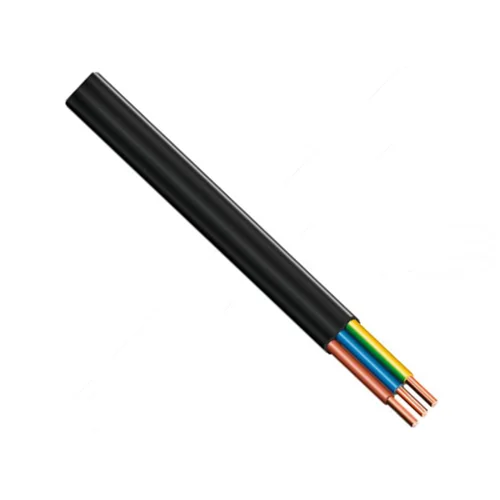 plochý kabel CYKYLo-J 3x1.5mm (J) ; kruh.100m