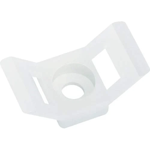 SAPISELCO příchytka stahovacího pásku do 9mm ;30x15x12mm bílá ;