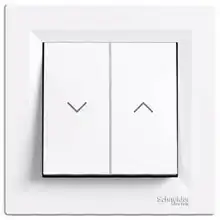 Schneider ASFORA komplet jednonásobný ovládač žaluziový POLAR