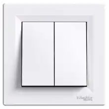 Schneider ASFORA komplet jednonásobný spínač c.5 POLAR